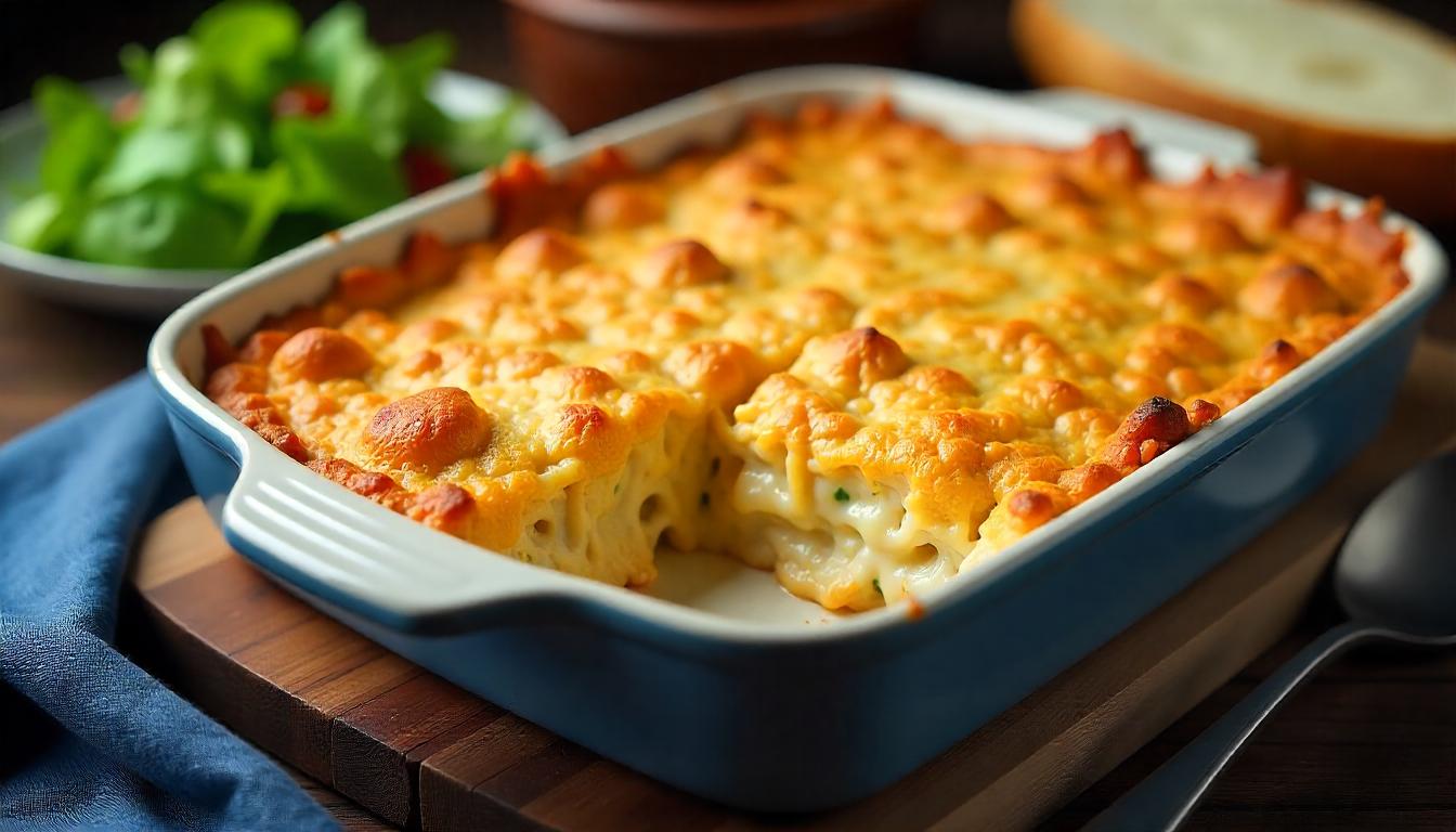 Million Dollar Chicken Casserole: Creamy, Crunchy, Comfort Food Delight